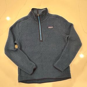 Patagonia Navy Fleece 1/4-Zip. Women’s Size Small.